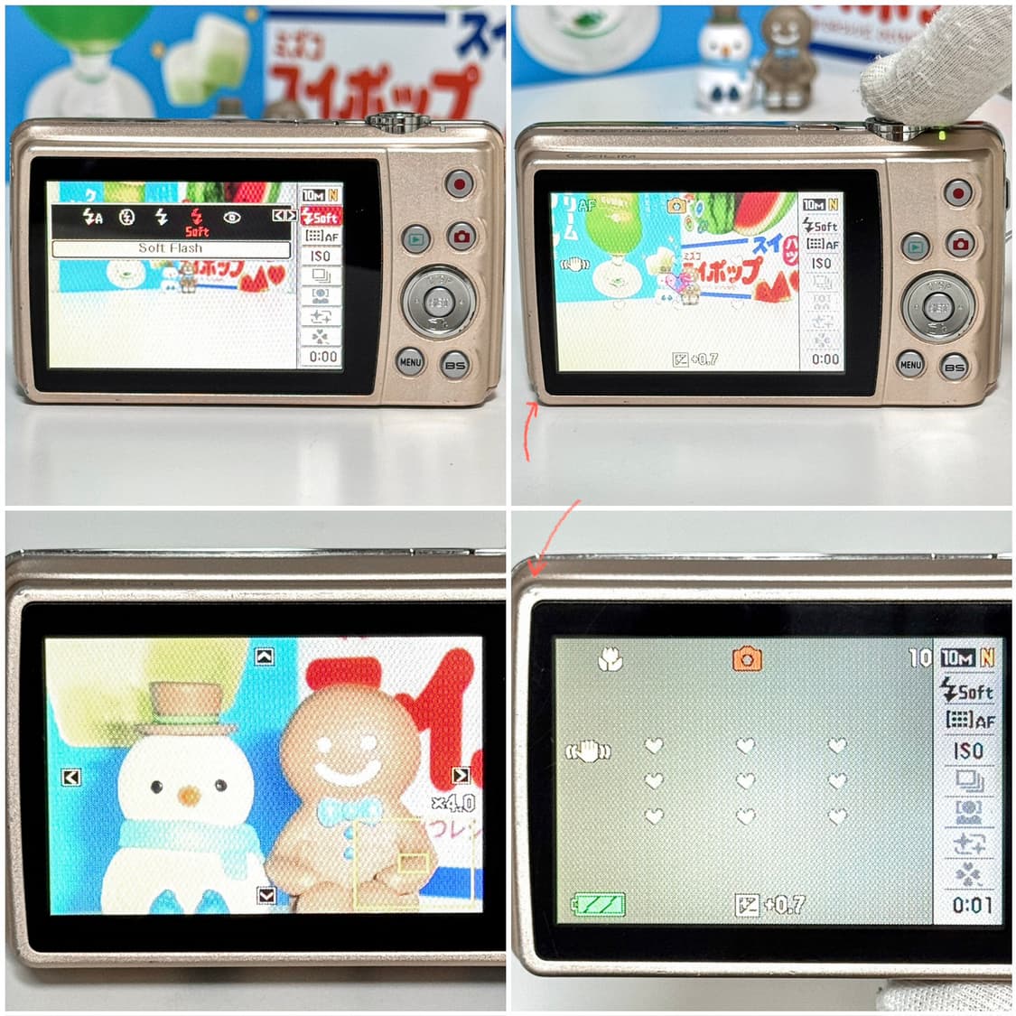 카시오 엑슬림 Z270 로즈골드 빈티지디카 상품이미지7