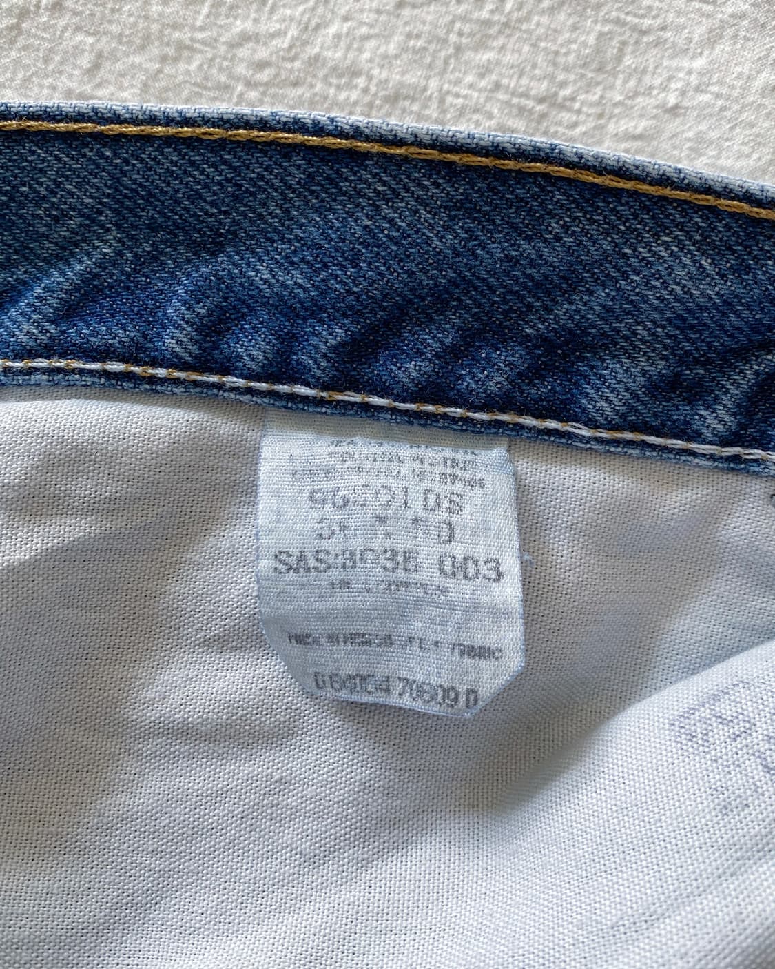 랭글러 페인팅 데님 팬츠 상품이미지10