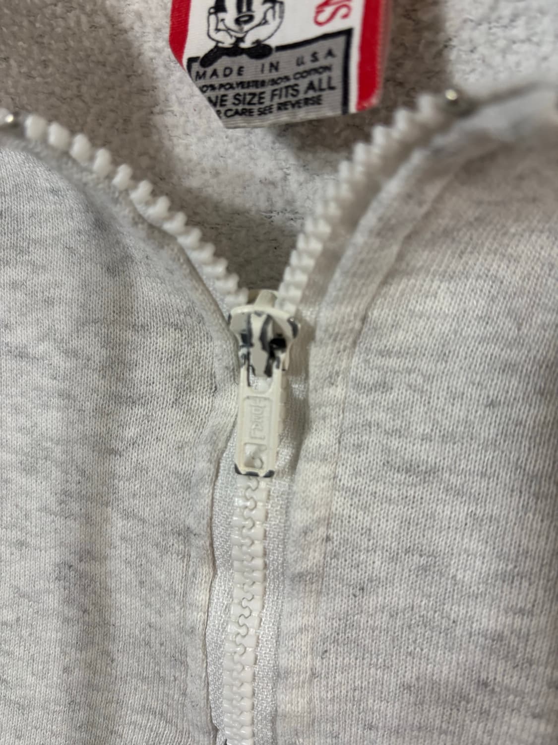 90's USA Mickey Epcot Quarter Zip Sweats 상품이미지3