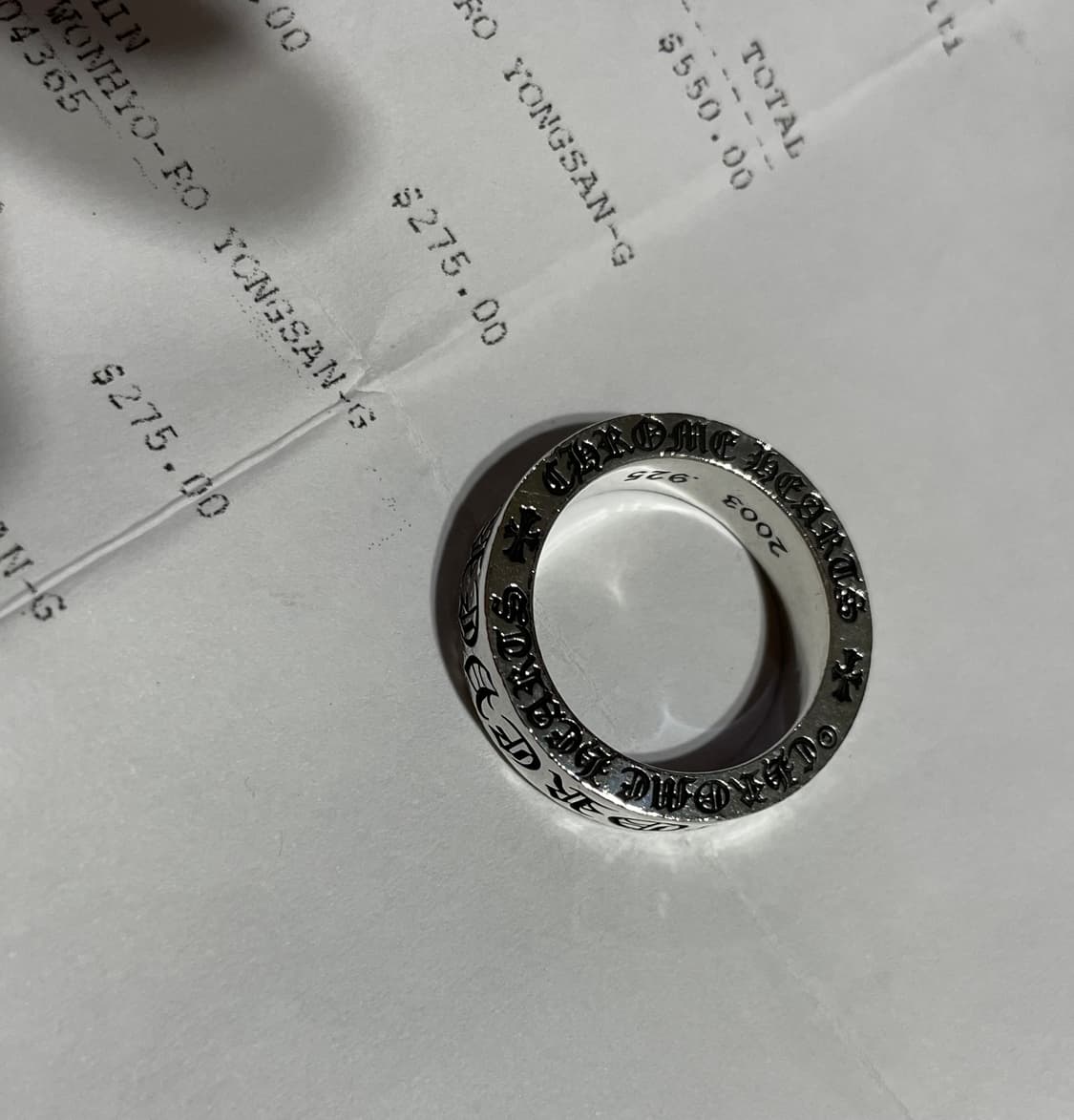 [US7] 크롬하츠 포에버링 반지 상품이미지2