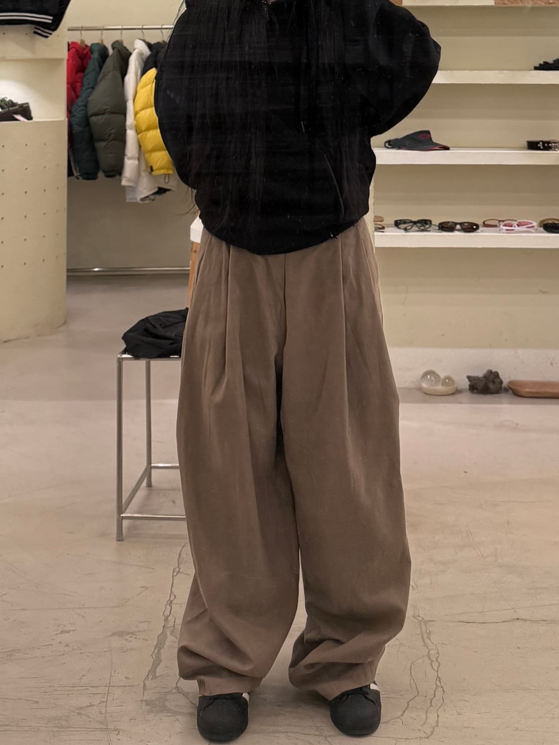 비긴 2.0.2 와이드 슬랙스 팬츠 U911 상품이미지1