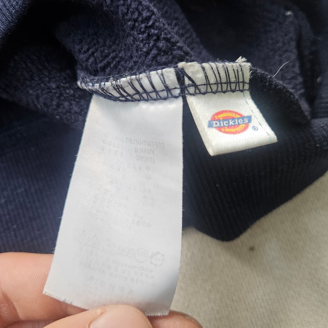 S 디키즈 여성 빅로고 맨투맨 0325Y 상품이미지4