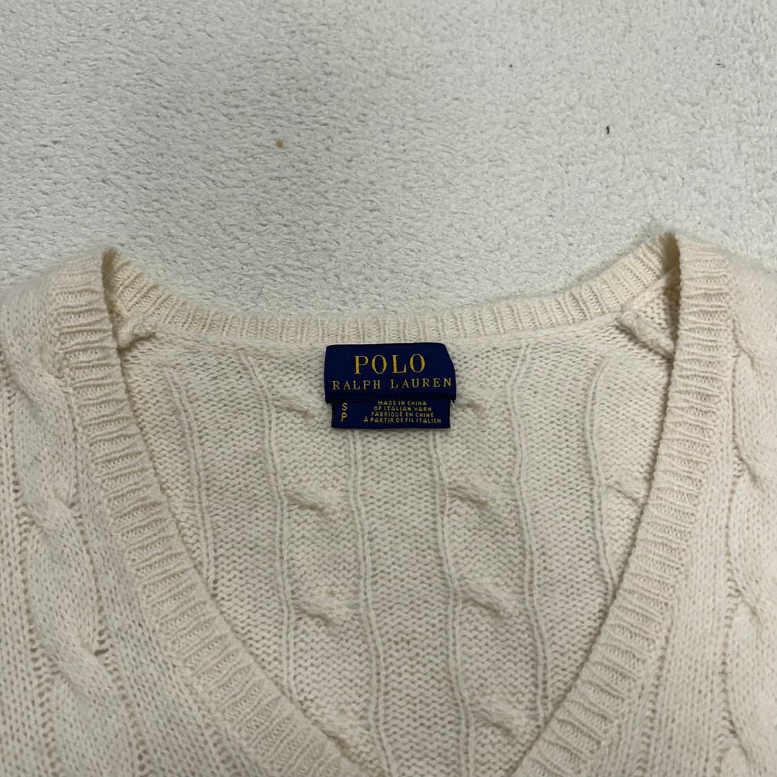 Polo Ivory Knit 상품이미지6