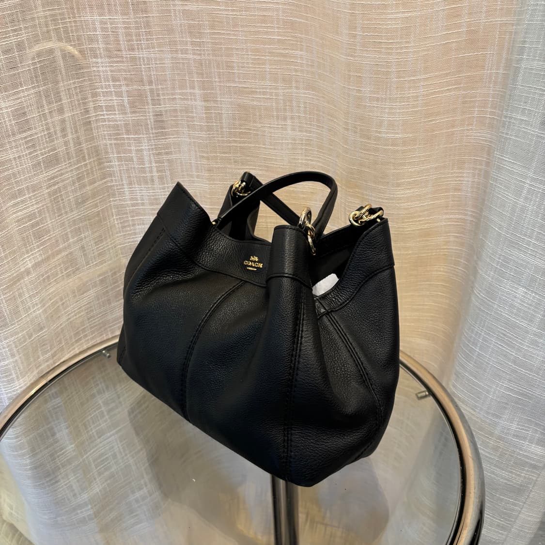 정품 코치 가죽 토트백      상품이미지4