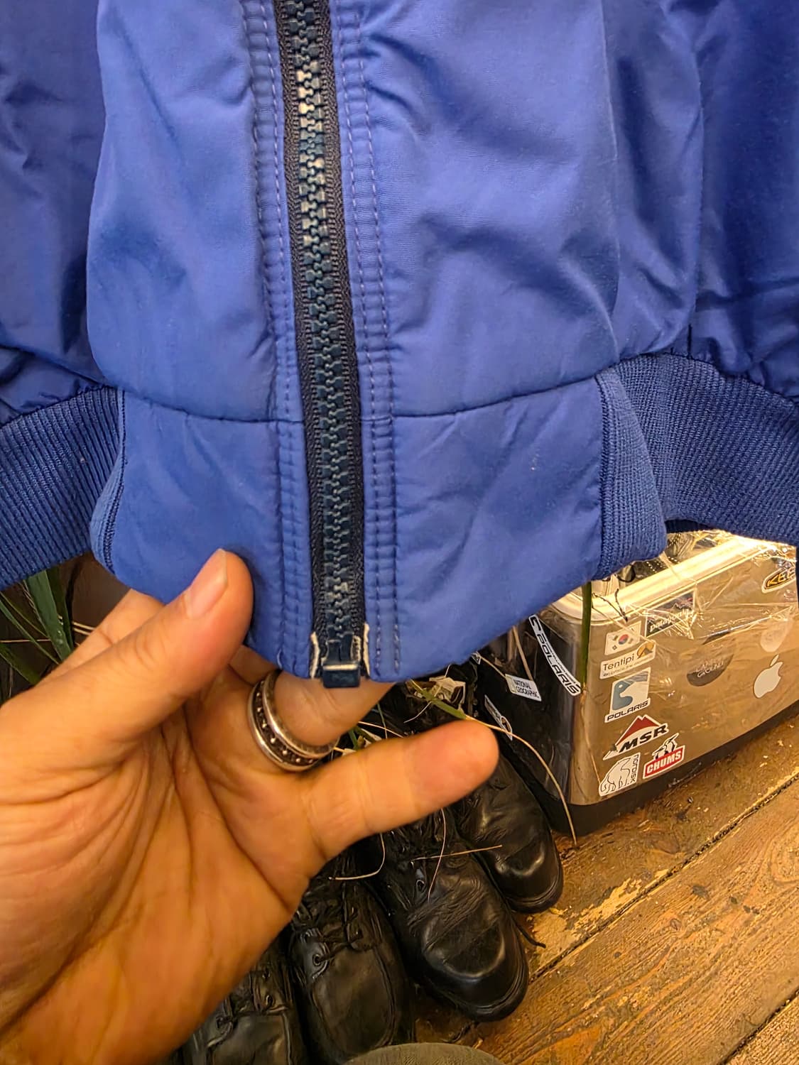 Z-502 파타고니아 신칠라 쉘드 봄버 자켓 상품이미지7