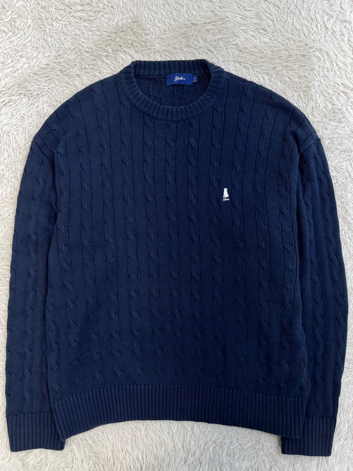 예일 꽈배기 니트/#108 상품이미지1