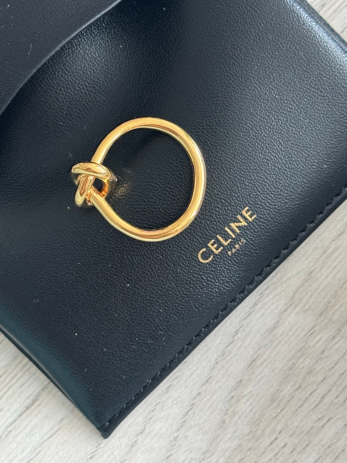 Celine 셀린느 노트링 골드 52 사이즈 상품이미지3