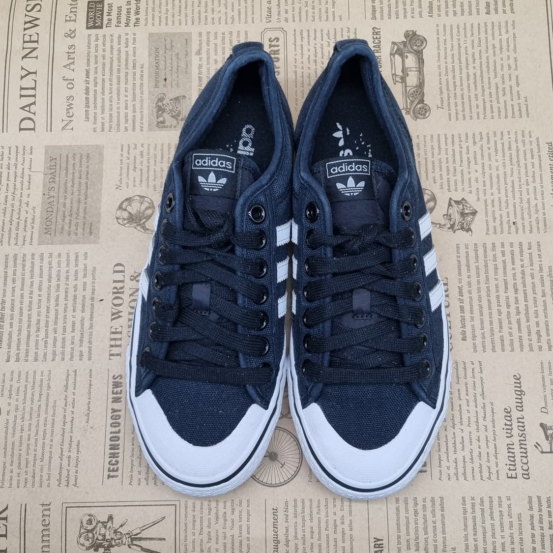 아디다스 니짜 네이비 스니커즈 250 상품이미지2