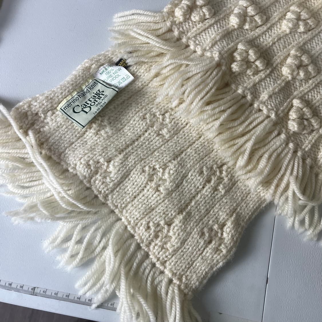 [Carraig Donn] 퓨어 울 폼폼 머플러 상품이미지3