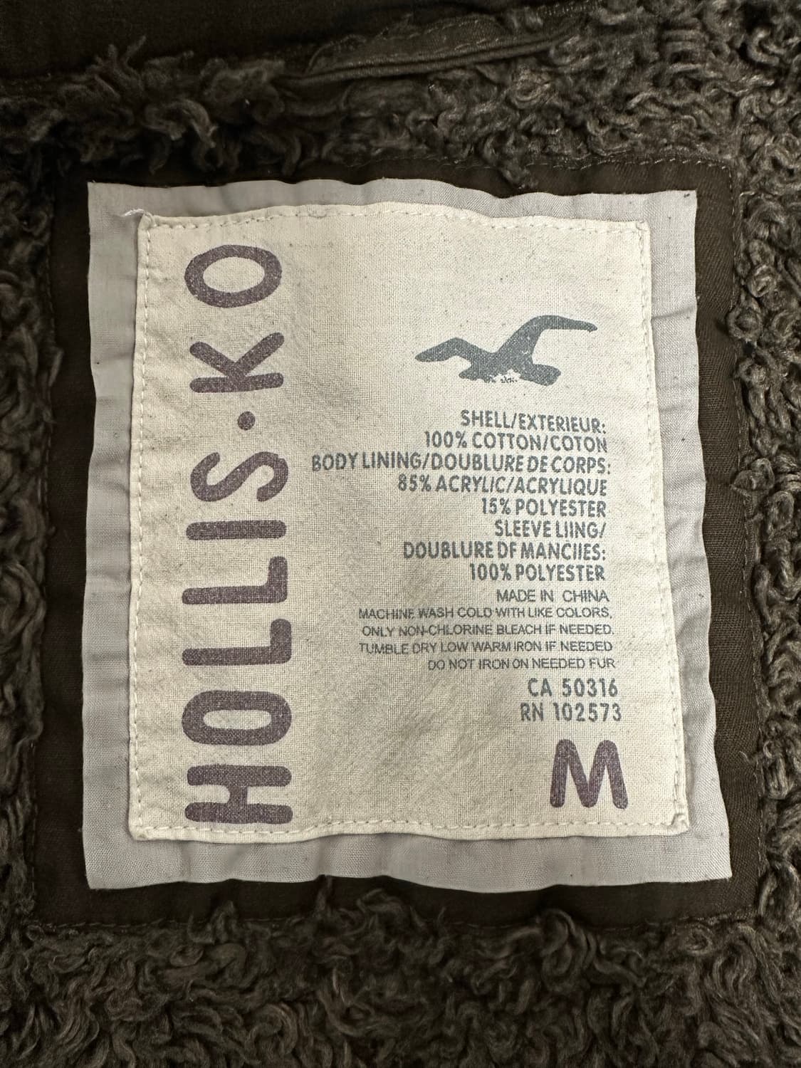 홀리스터 쉐르파 워크자켓 L 상품이미지4