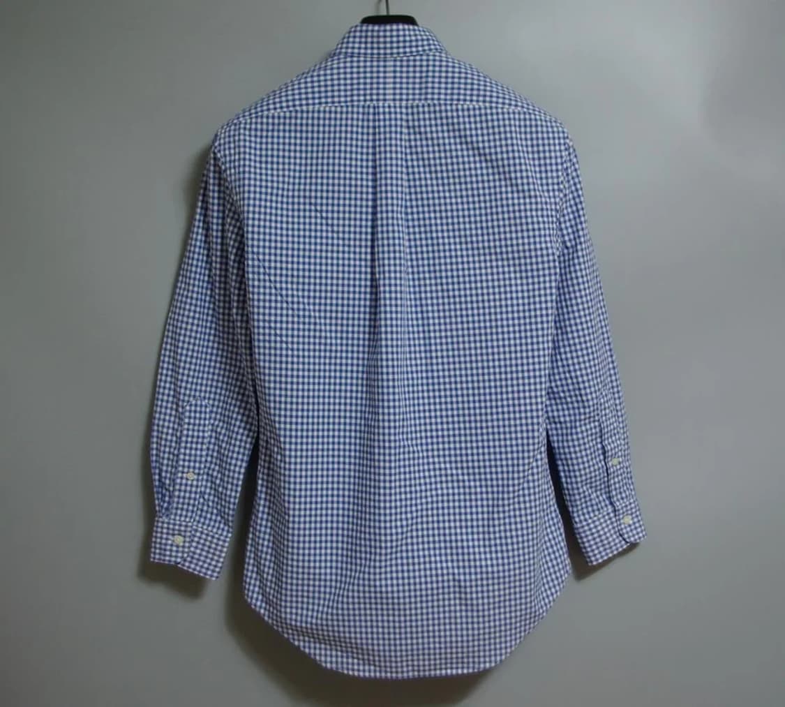 랄프로렌 깅엄체크 셔츠S 상품이미지3