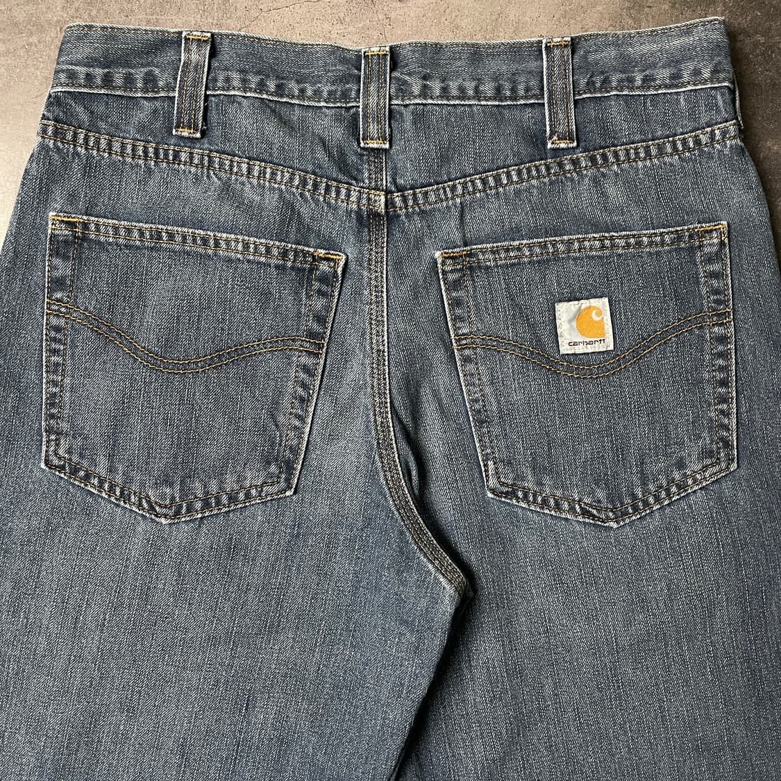 CARHARTT 칼하트 빈티지 데님 워크 팬츠 A00935 상품이미지7