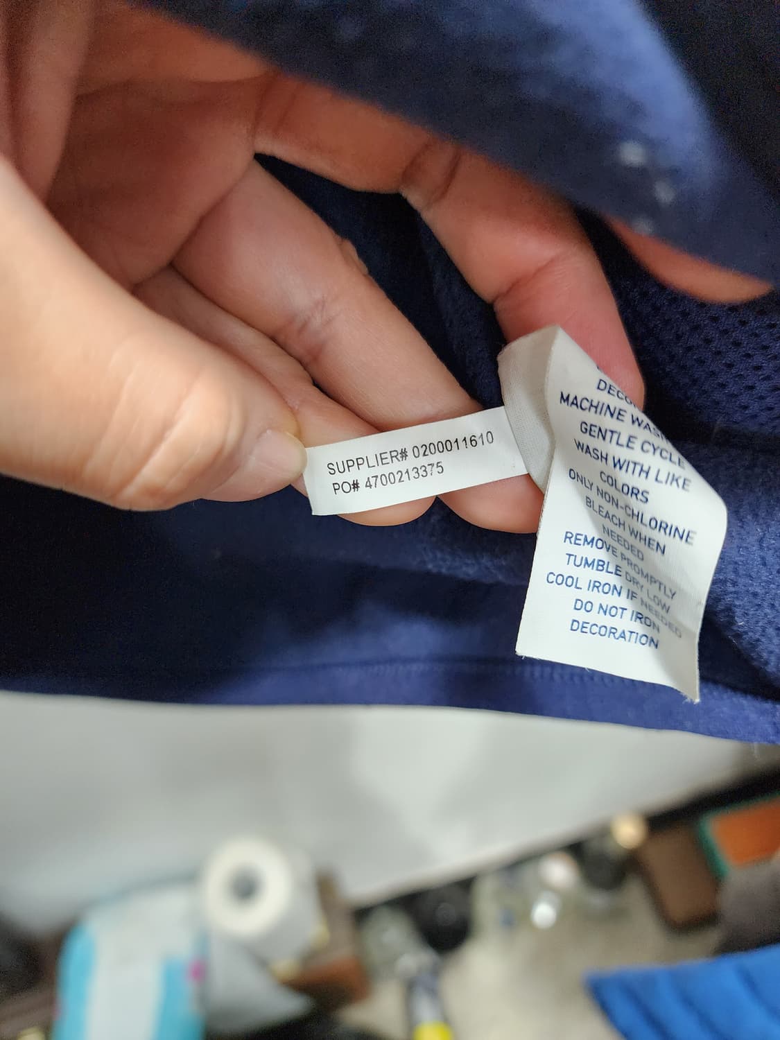 폴로 랄프로렌 퍼포먼스 네이비 플리스 조끼 상품이미지6