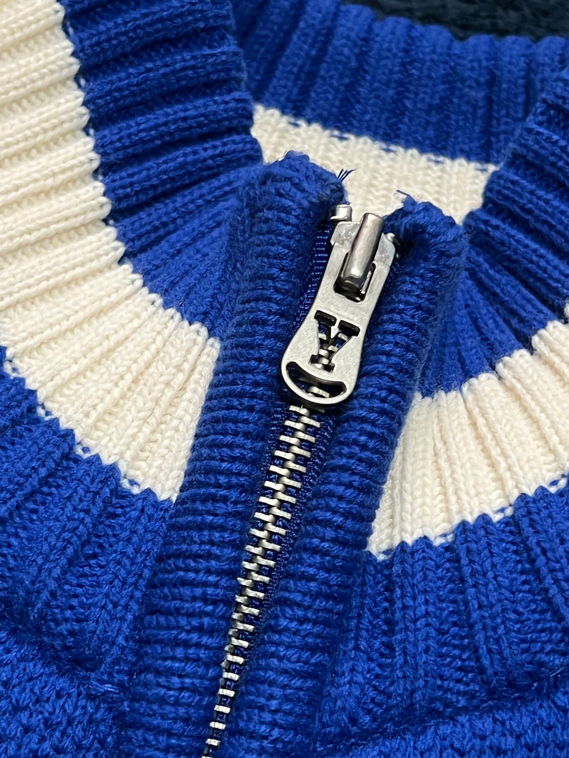 나이스 웨더x예일 니트집업 상품이미지3