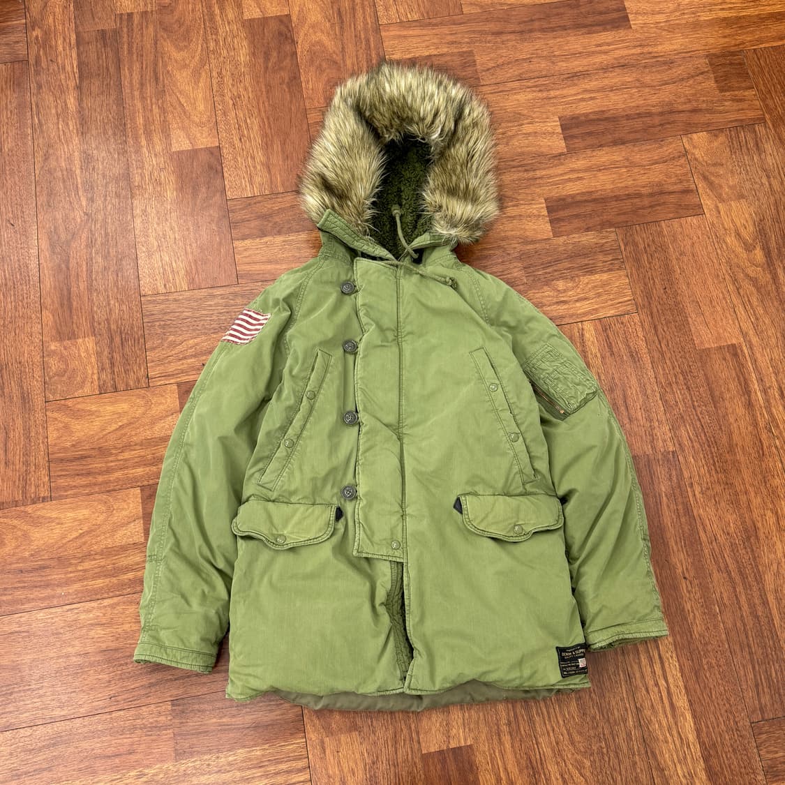 M(105) 폴로 랄프로렌 데님앤서플라이 N3B 덕다운 자켓  상품이미지1