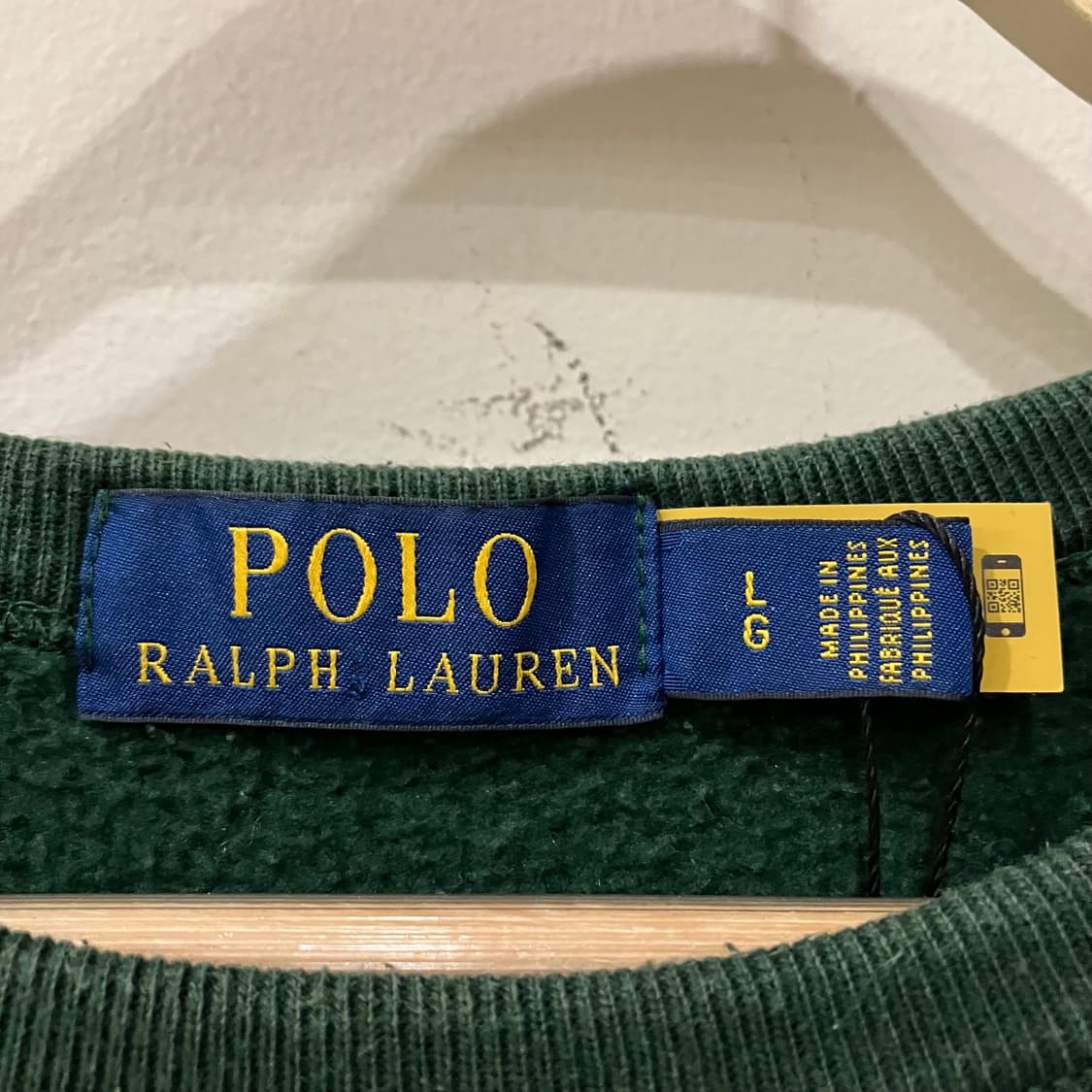 52 폴로 아치로고 맨투맨 그린 상품이미지2