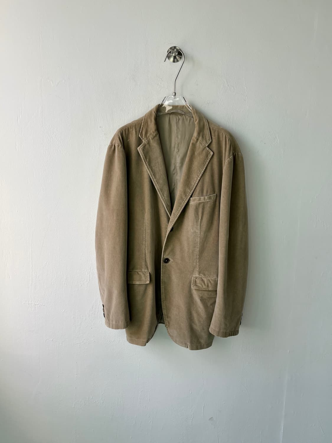 질샌더 by 라프시몬스 2010aw 벨벳 테일러드 자켓  상품이미지1