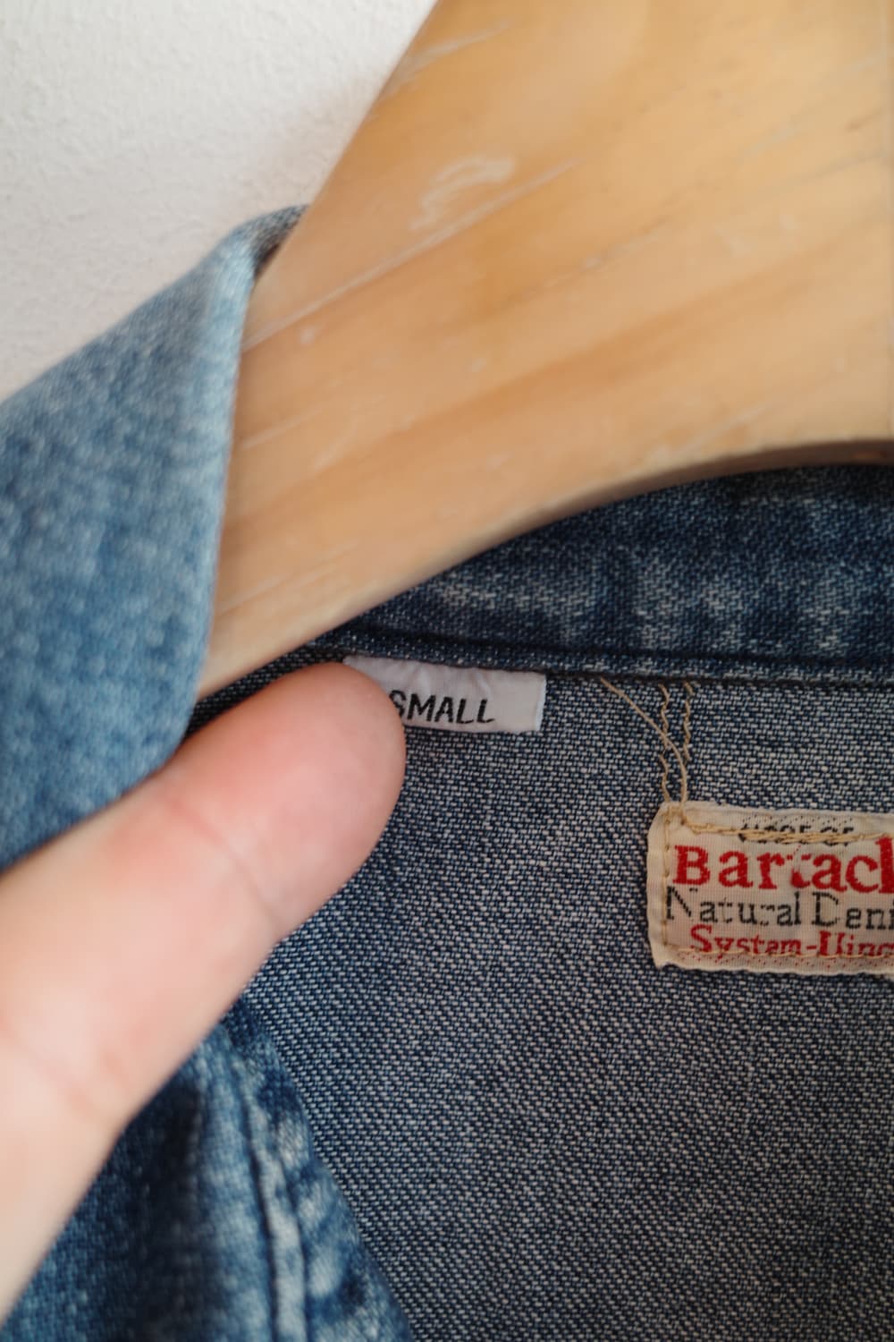 Bartack 웨스턴 데님 셔츠 상품이미지4