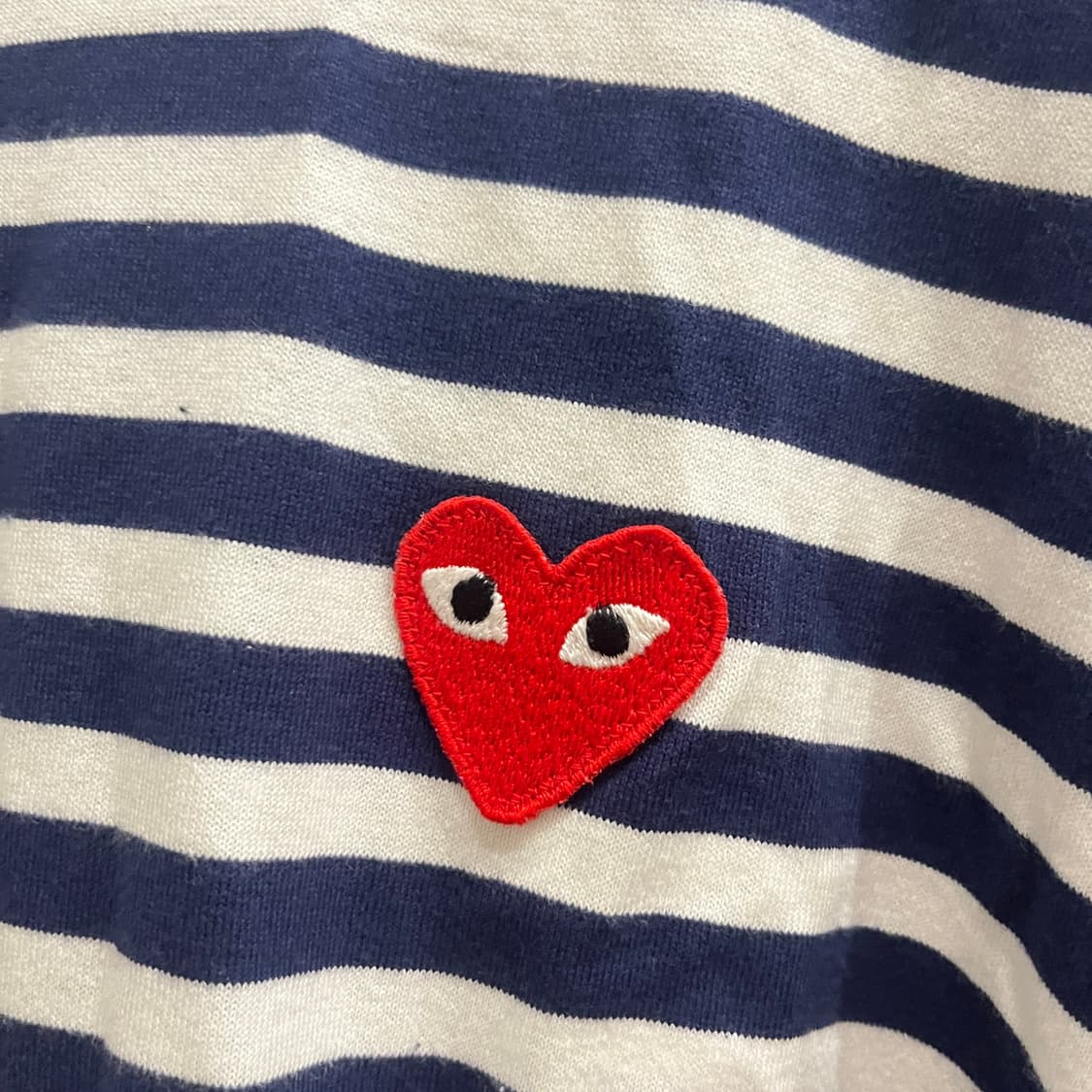 꼼데가르송 스트라이프 긴팔티 남성 L 상품이미지2