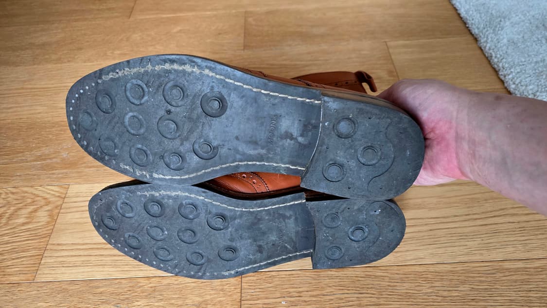 수제 남자 윙팁 부츠 275mm 상품이미지4