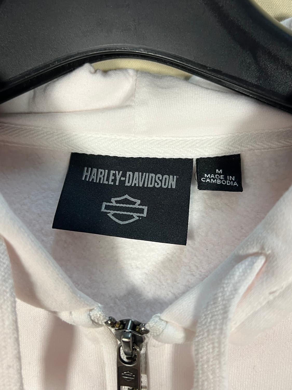 할리데이비슨 크롭 풀집 후드집업 처분  상품이미지3