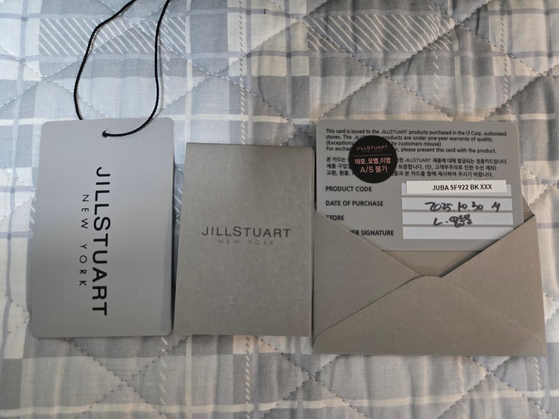 질스튜어트 뉴욕 에센 블랙 나일론 백팩 삭형 콜라보  새상품 상품이미지7