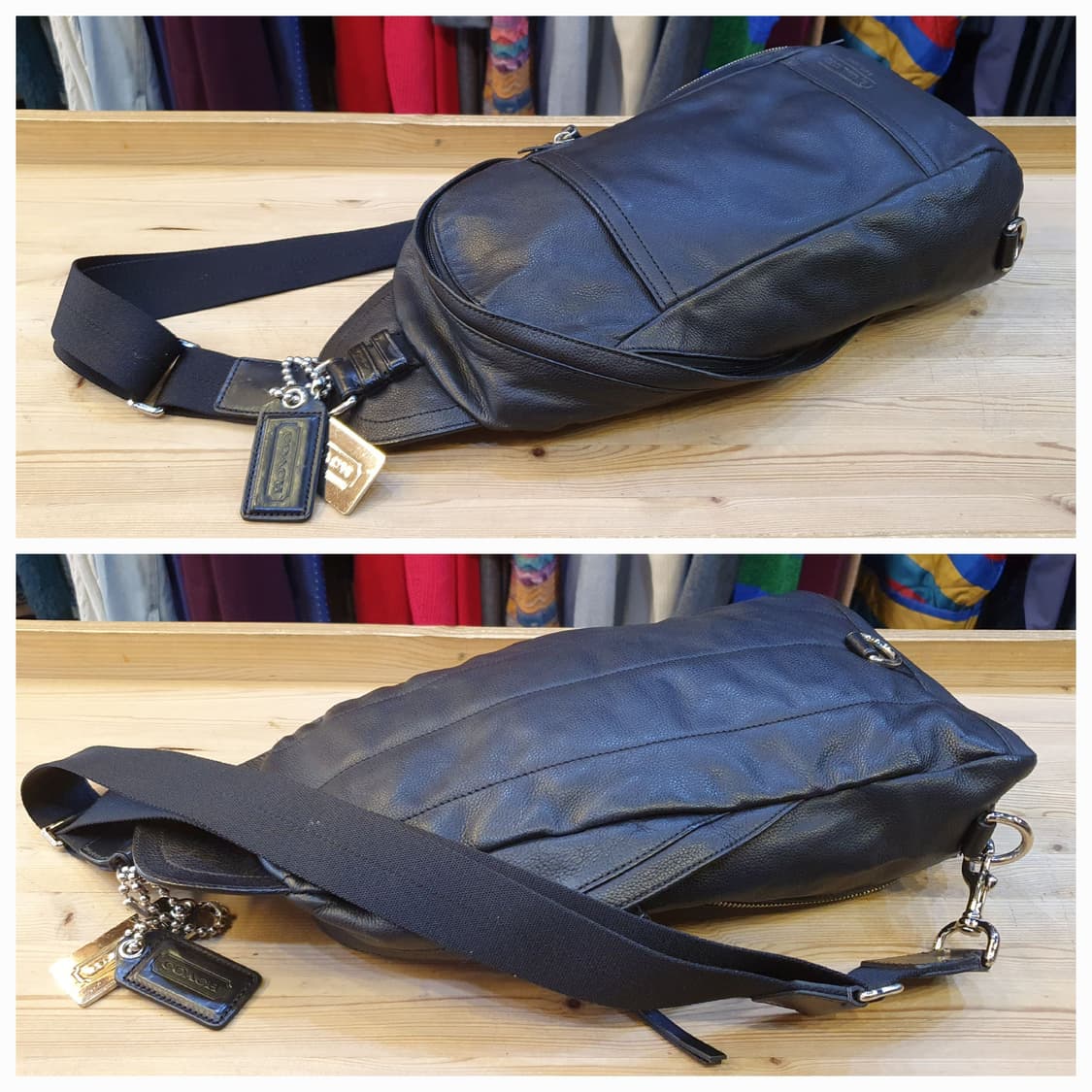 코치 레더 슬링백  상품이미지6