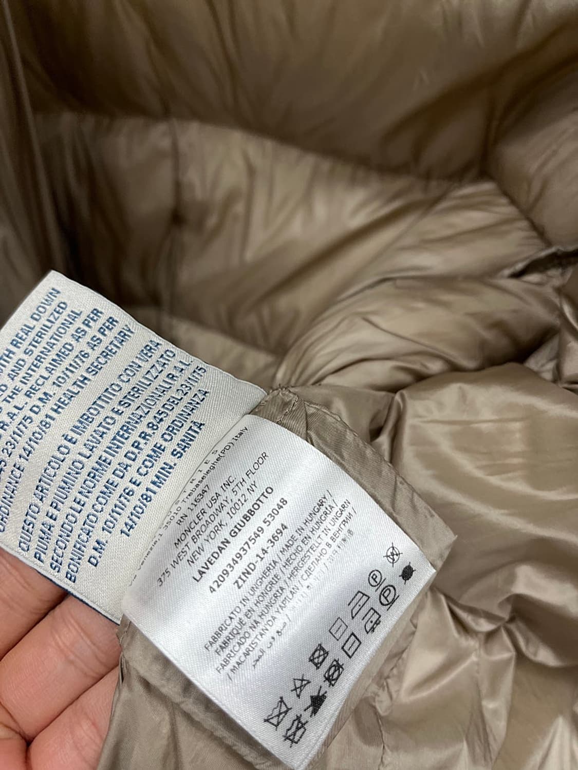 여) 몽클레어 경량 롱패딩  상품이미지9