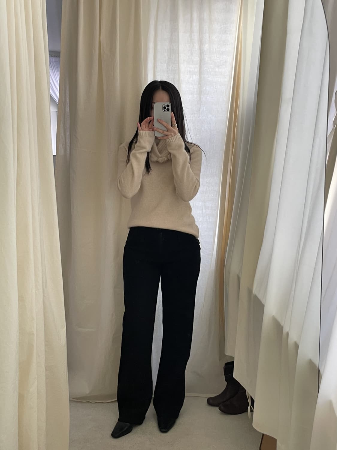 vintage low rise heavy wool pants 상품이미지9