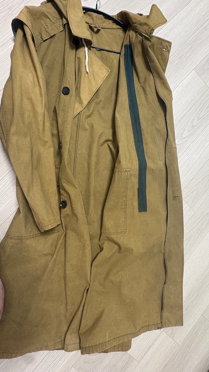 소련군 후드 레인코트 상품이미지3