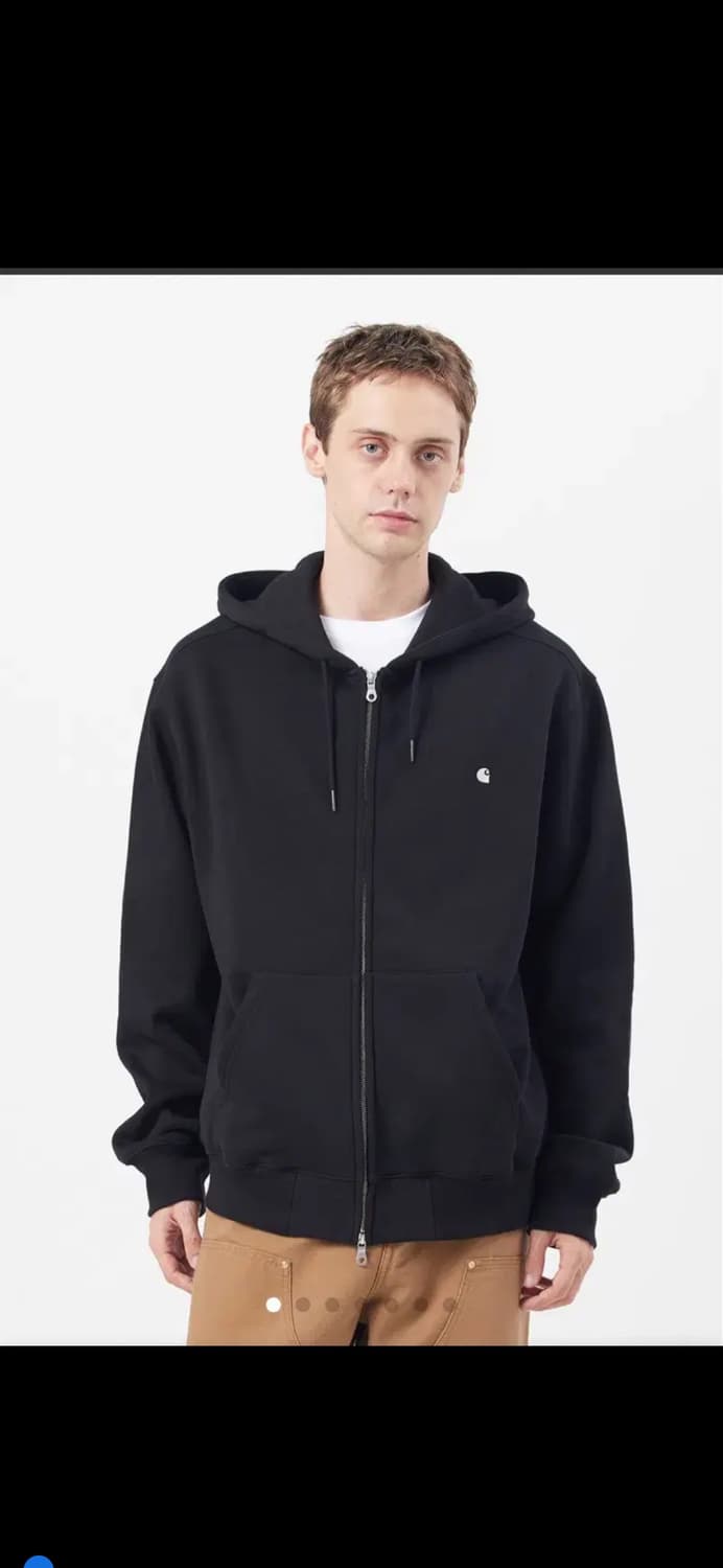 칼하트WIP HOODED MADISON JACKET BLACK M 상품이미지1