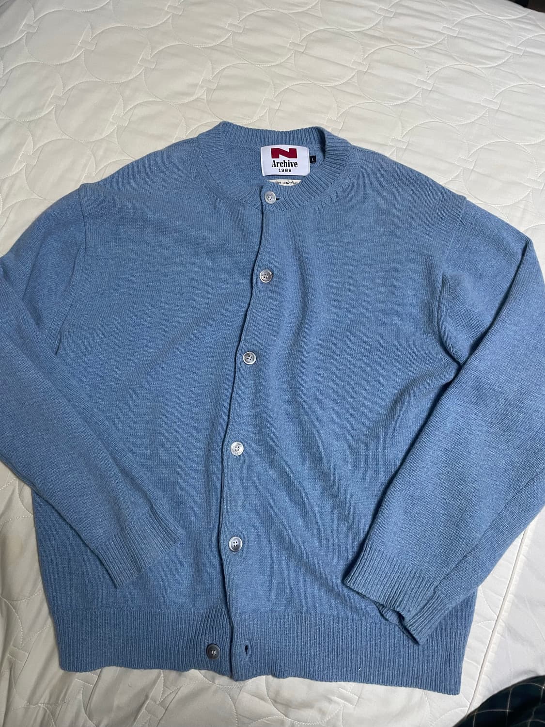 비욘드클로젯 가디건 터콰이즈블루 상품이미지1