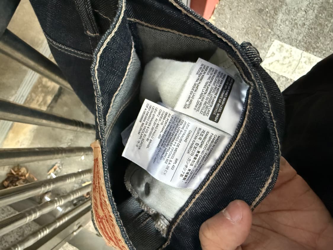 Levi’s 511 Denim Pants 36 (흑청 데님) 상품이미지4