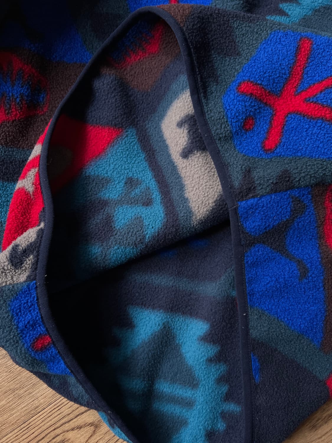 [L]파타고니아 신칠라 멕시코제 아즈텍 패턴 스냅 플리스 상품이미지6