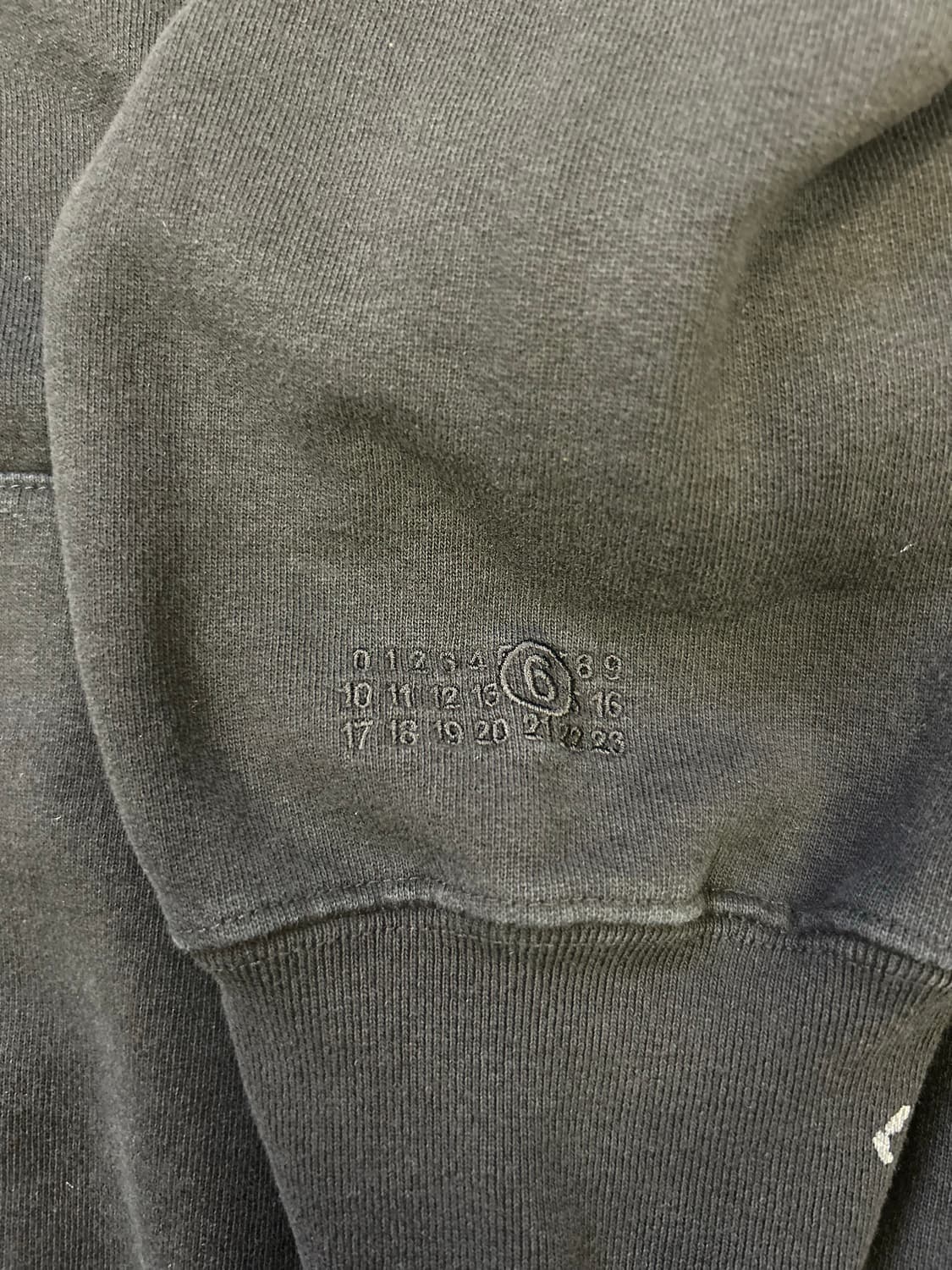 슈프림x마르지엘라 박스로고 후드집업 상품이미지4