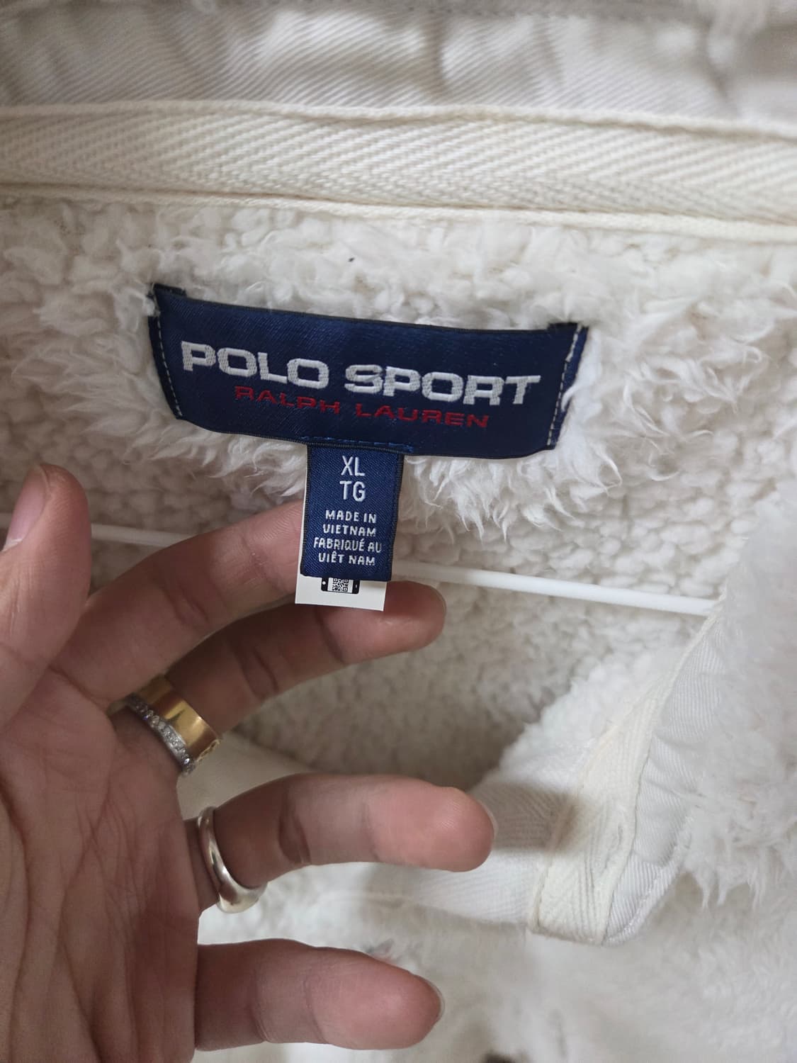 폴로 플리스 반집업 XL 상품이미지3