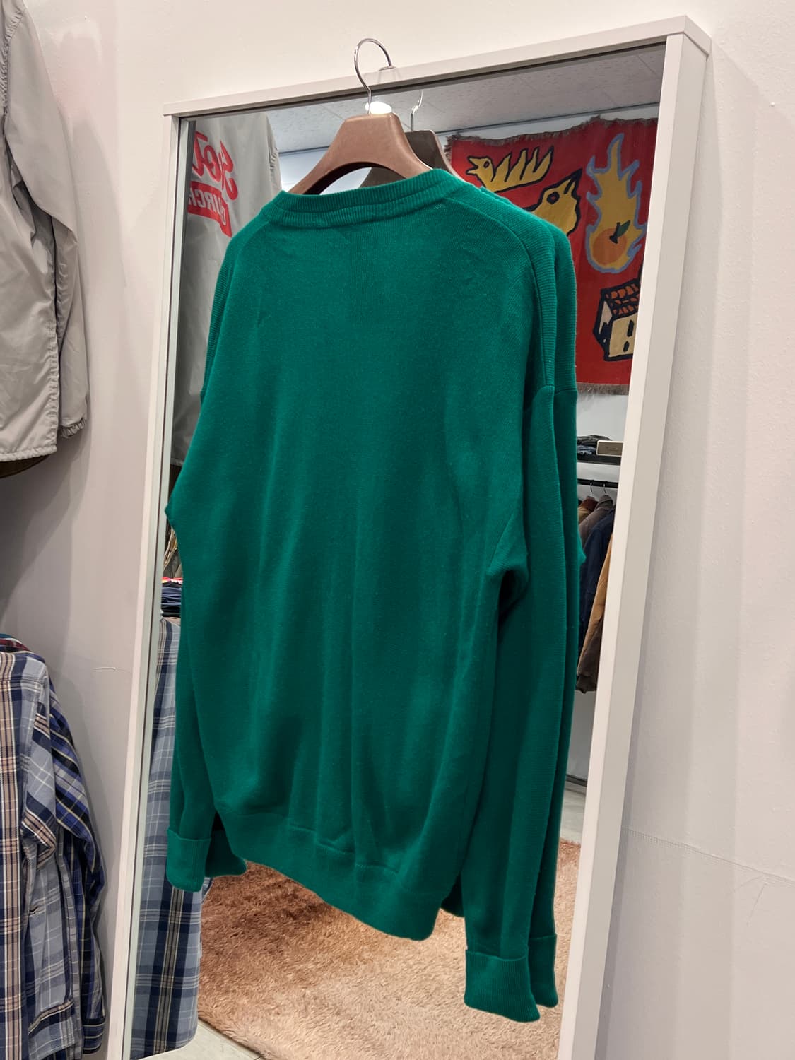 90s Lacoste 라코스테 가디건 (made in Spain) 상품이미지4