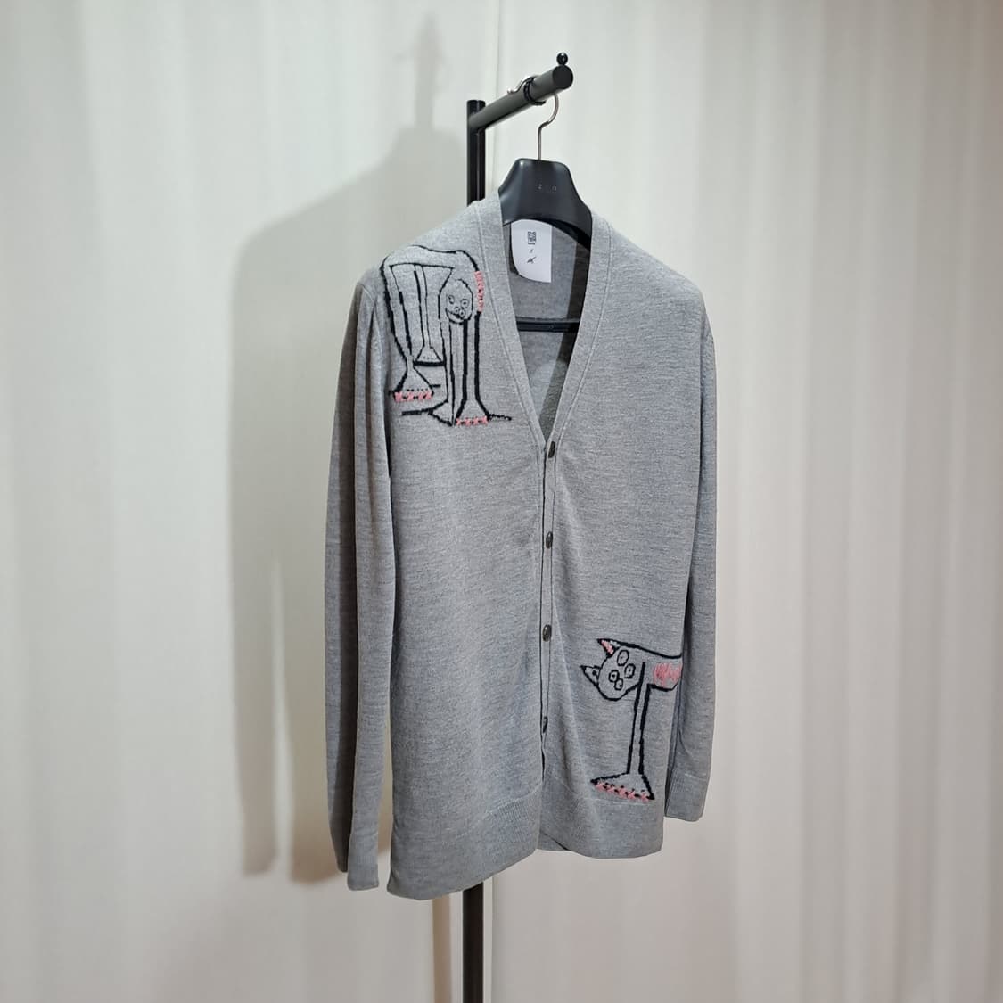 (택포) 시스템 X 권철화 콜라보 가디건 100 B138 상품이미지3