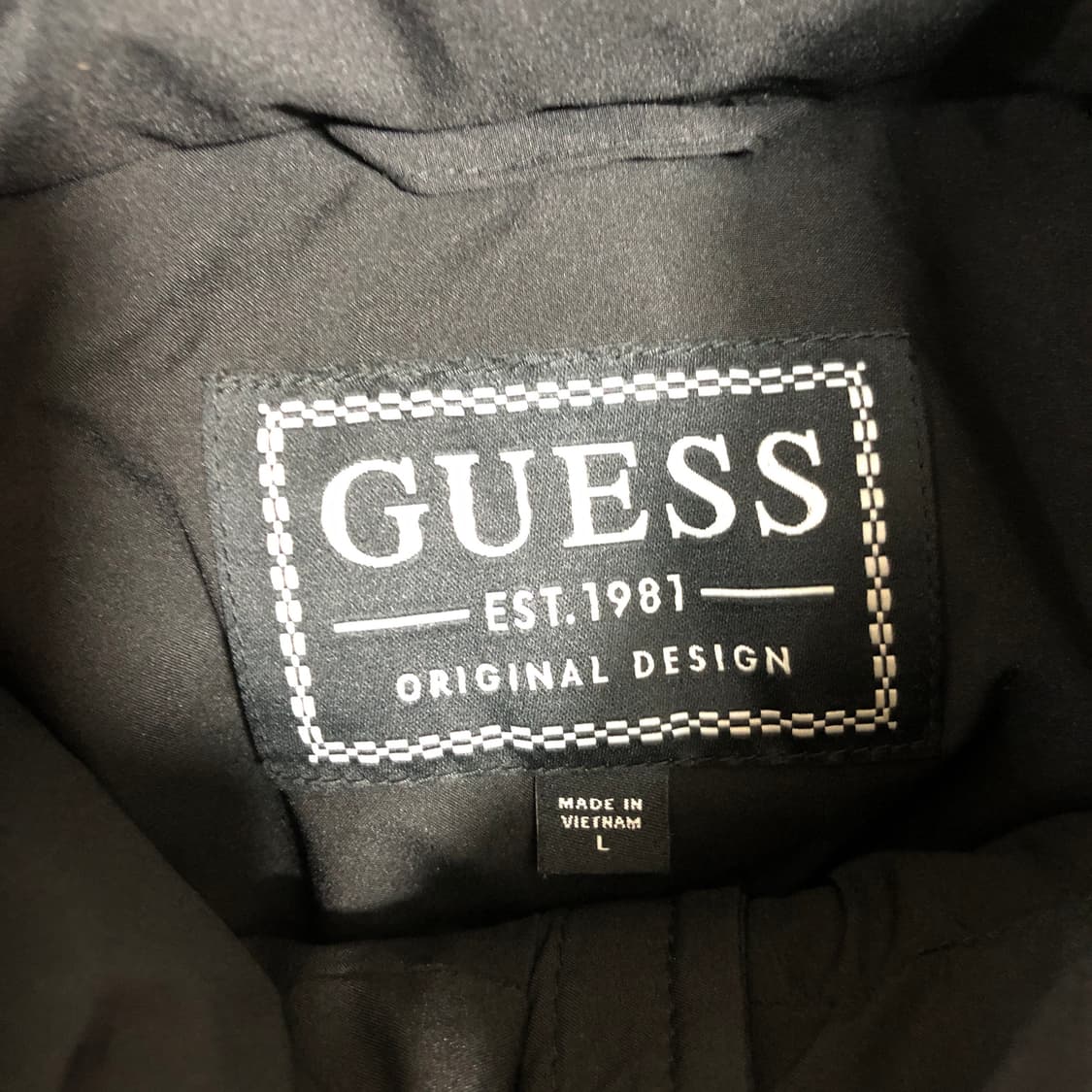 게스 덕다운 숏패딩 L 상품이미지2