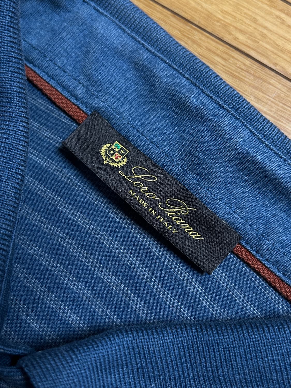 로로피아나 스트라이프 PK 피케셔츠 반팔 상품이미지8