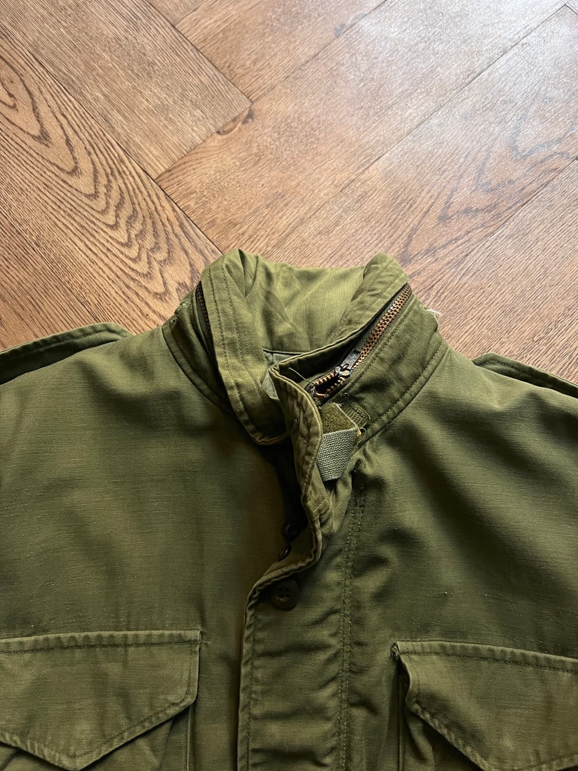 [M]70's 오리지널 U.S ARMY 2세대 M65 필드자켓 상품이미지2