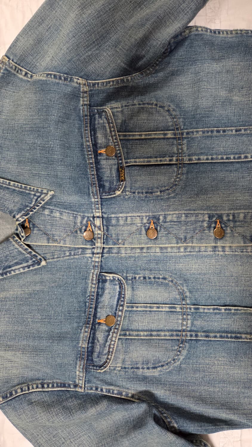 폴로 랄프로렌 RRL 남성 더블알엘 데님 LOT 271 트러커 2xl 상품이미지2