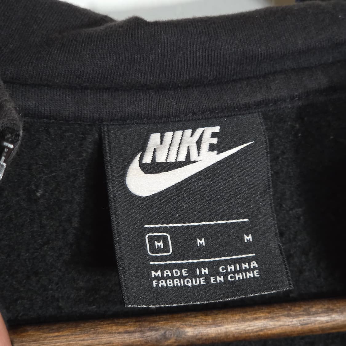 나이키 베이직 스우시 블랙 후드집업 상품이미지9