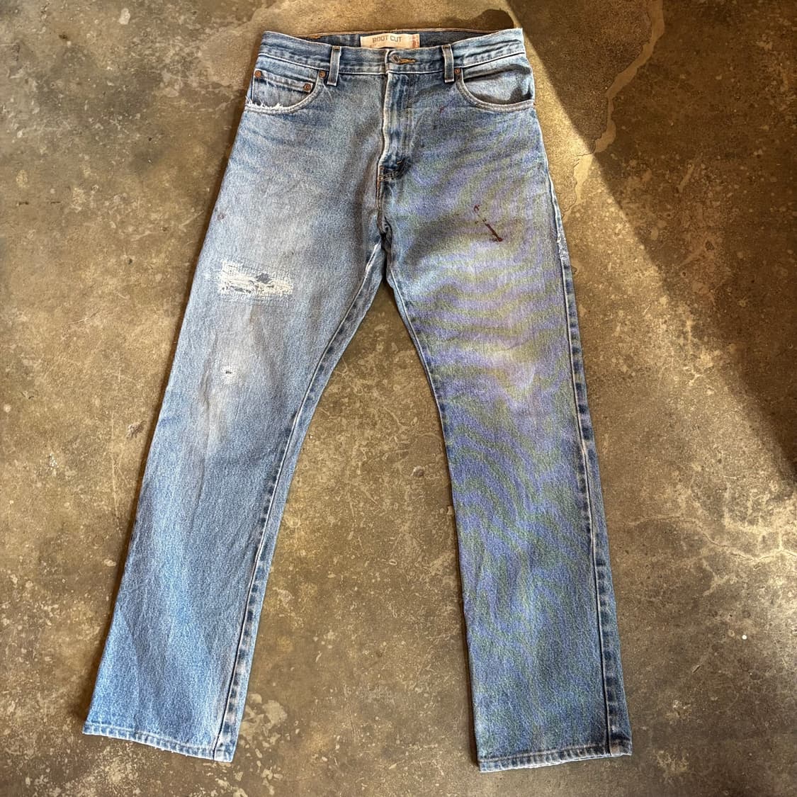 00년대 리바이스 517 부츠컷 리페어 상품이미지4