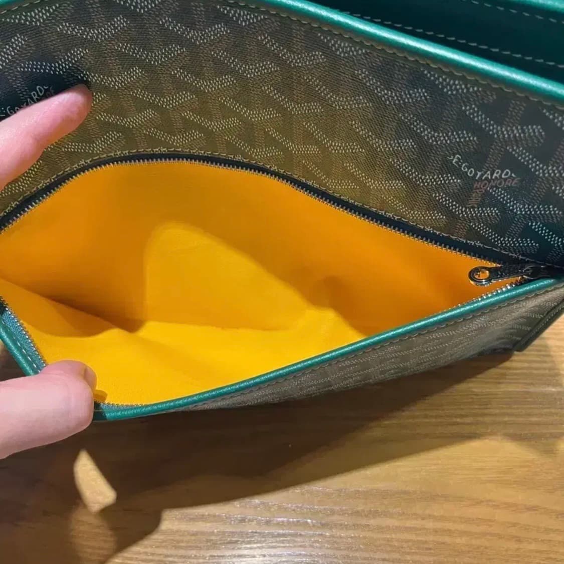 고야드 쥬방스 토일렛백 GM 그린 상품이미지3