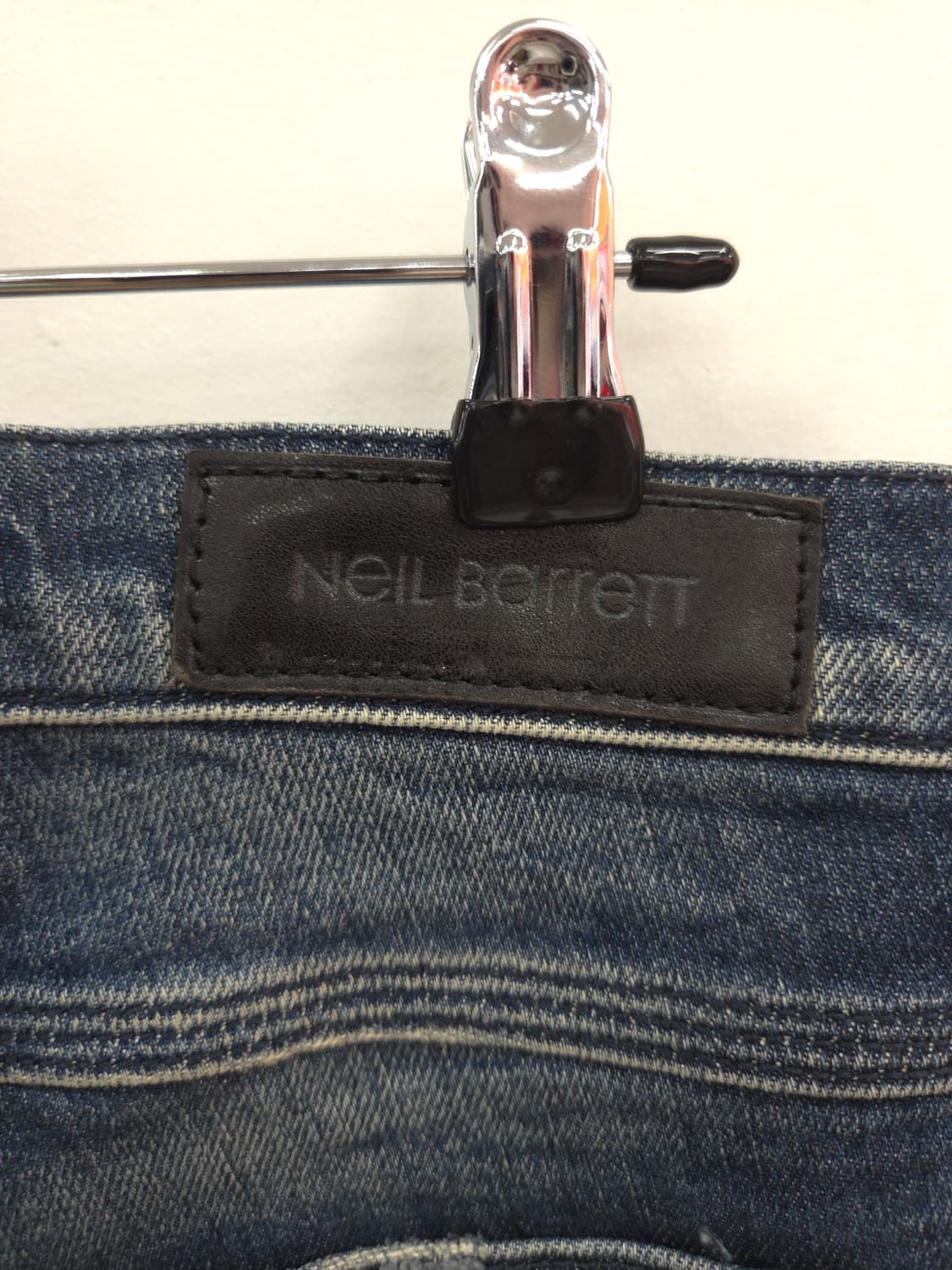 29 닐바렛 바이커진 데님 스키니핏 청바지 상품이미지8