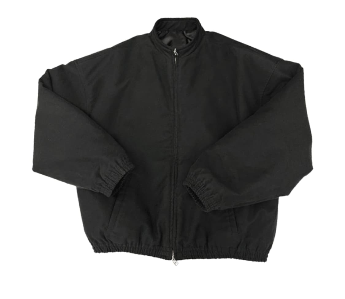 논노드 몰스킨 봄버 자켓 블랙 os 상품이미지1