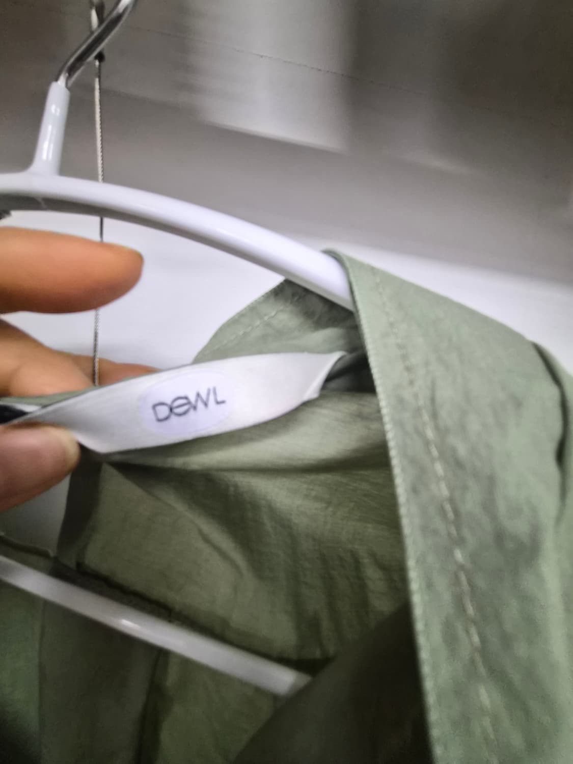 듀엘 바스락 숏 트렌치점퍼. 듀엘 코튼 반바지 상품이미지3