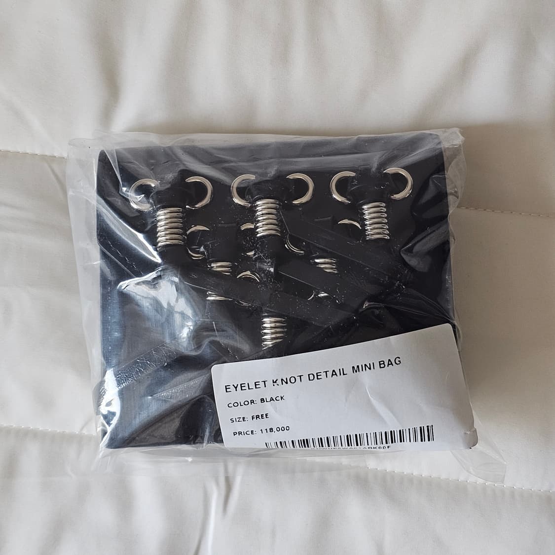 미개봉) 다이닛 DEINET 매듭 노트 미니백 숄더백 크로스백 가방 상품이미지2