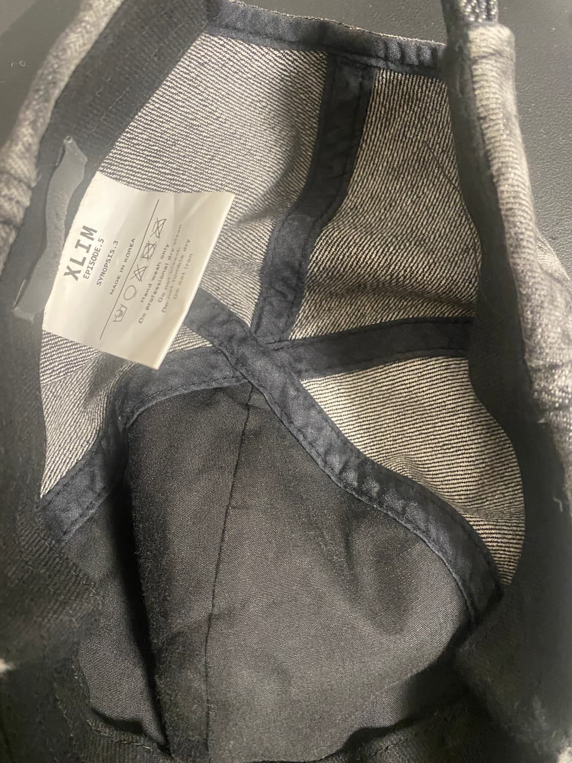 [XLIM : 엑슬림] EP.5 SYNOPSIS 01 CAP GRAY 상품이미지4